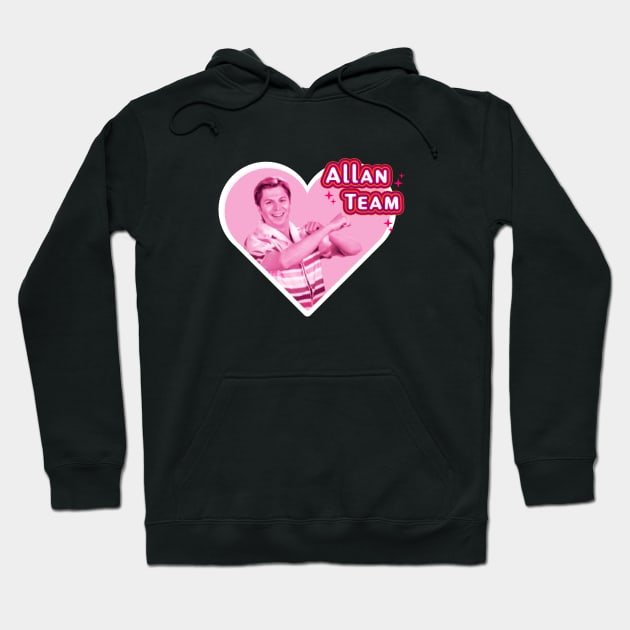 Allan Team, Barbie Movie cute pink,  bold design Hoodie by WeirdyTales